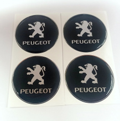 Znak Peugeot priemer 55 mm 4 ks