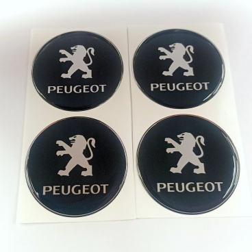 Znak Peugeot priemer 55 mm 4 ks