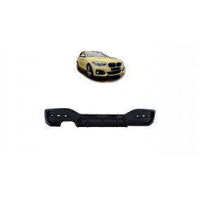 Difúzor BMW 1 F20 F21 Facelift Zadný Lesklá Čierna Difúzor BMW 1 F20 F21 Facelift Zadný Lesklá Čierna