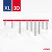 Textilné snehové reťaze 3D 2ks. veľkosť XL EN16662-1 Önorm V5121 AMIO-04510