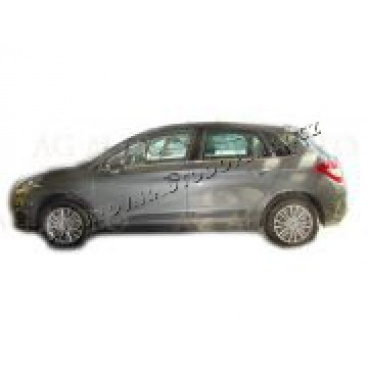 Citroen C4, 2010-, bočné ochranné lišty dverí Citroen C4, 2010-, bočné ochranné lišty dverí