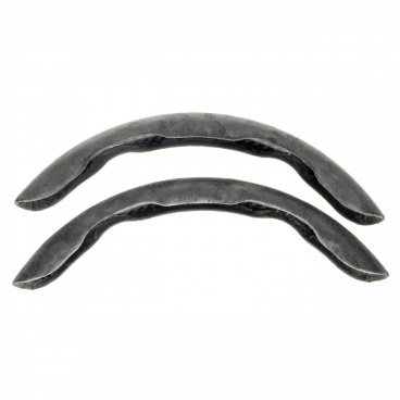 Boční potahy volantu 36-38 cm sivá alcantara