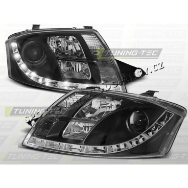 Audi TT 1999-06 Predné číre svetlá daylight LED black (LPAU50)