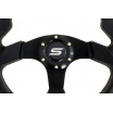 Športový volant čierny semiš 320 mm