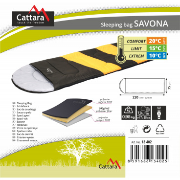 Spací pytel dekový SAVONA 10°C Spací pytel dekový SAVONA 10°C