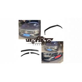 Predný nárazník Mercedes-Benz CLA C118 X118 Lesklá čierna Predný nárazník Mercedes-Benz CLA C118 X118 Lesklá čierna