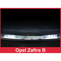 Nerez kryt- ochrana prahu zadného nárazníka Opel Zafira B 2010-16
