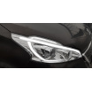 Peugeot 208 04.2012-06.2015 přední čirá světla Tube Light chrome (LPPE30)