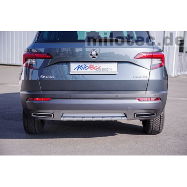 Koncovky výfuka Dummy Škoda Kodiaq  2 ks 20x5 cm