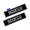 Originální návleky na bezpečnostní pásy Sparco černé
