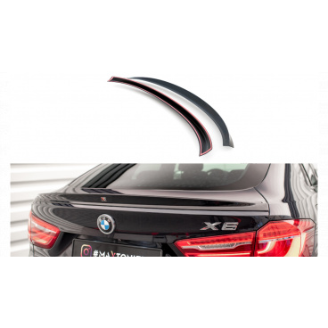 Predlžovací spojler BMW X6 F16 F86 M-Pack 3D v.2 Lesklá čierna Predlžovací spojler BMW X6 F16 F86 M-Pack 3D v.2 Lesklá čierna
