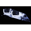 VW Golf 7 11.2012- predné číre svetlá U-Type chrome (LPVWK5)
