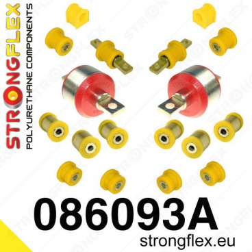 Honda Civic 1996-2000 Strongflex Šport zostava silentblokov len pre zadnú nápravu 18 ks Honda Civic 1996-2000 Strongflex Šport zostava silentblokov len pre zadnú nápravu 18 ks