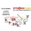 Alfa Romeo GTV Strongflex zostava silentblokov len pre zadnú nápravu 16 ks
