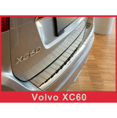 Nerez kryt- chróm ochrana prahu zadného nárazníka Volvo XC60 2013-17