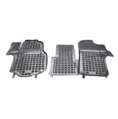 Gumové autokoberce, Volkswagen Crafter II, 2016+, 1. rad 2/3-miestna, dodatočný nášľap