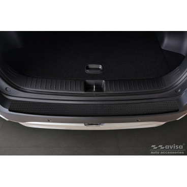 Alu kryt - ochrana prahu zadního nárazníku Kia Sportage 2021+ černý Alu kryt - ochrana prahu zadního nárazníku Kia Sportage 2021+ černý