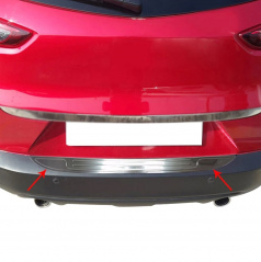 Nerez leštený kryt hornej hrany zadného nárazníka Mazda CX-3 2015-21
