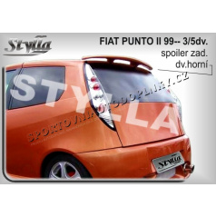 Fiat Punto II 3D 99+ spoiler zadných dverí horný (EÚ homologácia)