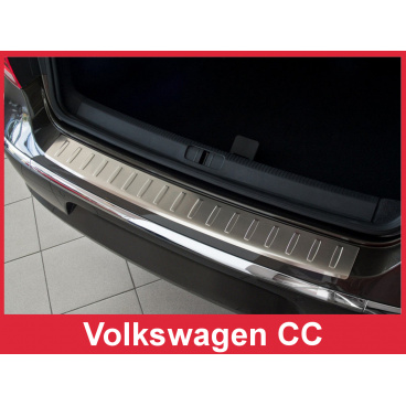 Nerez kryt- ochrana prahu zadného nárazníka Volkswagen CC 2012+