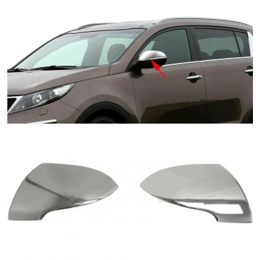 Nerez kryt zrkadiel Kia Sportage 2010-2015 Nerez kryt zrkadiel Kia Sportage 2010-2015