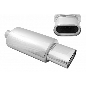 Koncový tlmič 80x147mm vstup 63,5mm