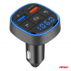 FM vysielač do auta 2×USB-A 12V 24V