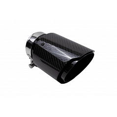 Koncovka tlmiča 101mm vstup 70mm Carbon Gloss