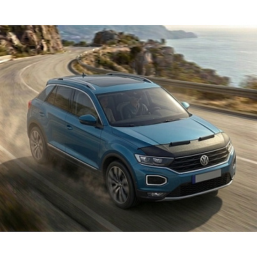Čierny ochranný návlek na prednú časť kapoty pre VW T-ROC 2017–25 Čierny ochranný návlek na prednú časť kapoty pre VW T-ROC 2017–25
