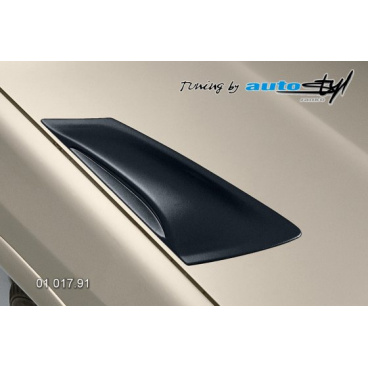 Výduchy kapoty - čierný dezén Škoda Octavia II Výduchy kapoty - čierný dezén Škoda Octavia II