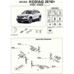 Bočné nášľapy Škoda Kodiaq 2017+