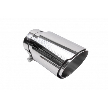 Koncovka tlmiča 89mm vstup 67mm Leštená