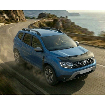 Prevlek prednej časti kapoty čierny karbón Dacia Duster 2018+ Prevlek prednej časti kapoty čierny karbón Dacia Duster 2018+