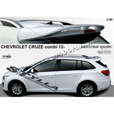 Chevrolet Cruze combi 2012- zadný spoiler (EÚ homologácia) Chevrolet Cruze combi 2012- zadný spoiler (EÚ homologácia)