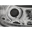 Škoda Octavia 2009-12 predné číre svetlá Daylight chrome DRL (LPSK24)