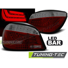 BMW E60 07.2003-02.2007 zadné lampy red smoke LED BAR (LDBMC4)