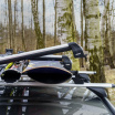 Strešný nosič na lyže snowboard krátky 570 mm SSR-01S AMIO-02590