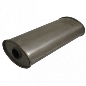 Univerzálny oceľový výfukový tlmič S210 x D450 x v125mm (55 mm vstup)
