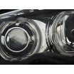 BMW E46 09.2001-03.2005 predné číre svetlá Angel Eyes LED black (LPBMD8)