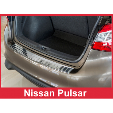 Nerez kryt- ochrana prahu zadného nárazníka Nissan Pulsar 2014+