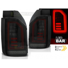 VW T6 2015- zadné lampy smoke black red LED