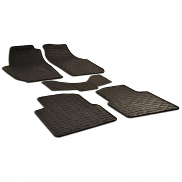 Gumové koberce-gumové autokoberce, Škoda Roomster, 2006 + - 5 dielna