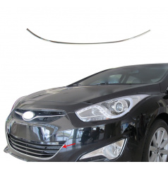 Nerez spodná lišta predného spojlera Hyundai i40 2012-19