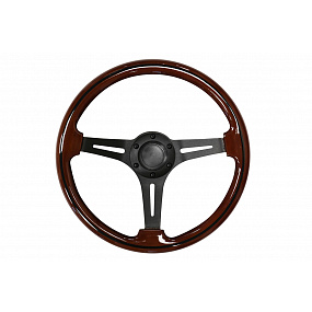 Volant 350mm Drevo Čierny