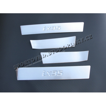 Omtec nerez prahové lišty - Hyundai ix35 Omtec nerez prahové lišty - Hyundai ix35