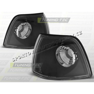 BMW E36 90-99 predné smerovky black (KPBM04) - sedan, compact, touring