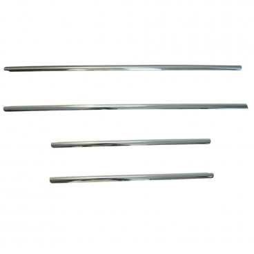 Nerez spodné listy okien Omtec 4ks VW Amarok 2010+