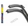 Stěrače FLAT SET (SLOT) 610+410mm