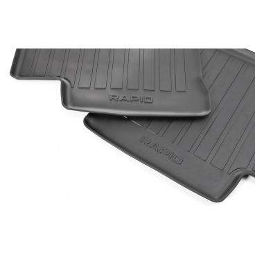 Gumové koberce Škoda Rapid 2012+ Gumové koberce Škoda Rapid 2012+