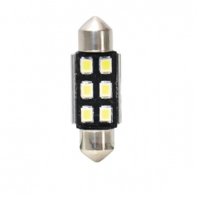 6 LED žiarovky SV8,5 Canbus T11x36mm 2ks